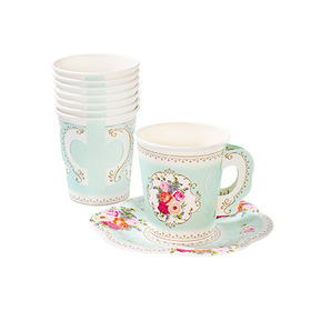 Floral Teacup Set